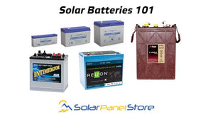 Solar Batteries 101