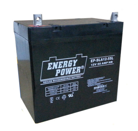 Energy Power 12V 55 AH AGM Battery - EP-SLA12-55L