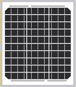 SLD Tech Solar Panel 5W 12V - ST-5P-12