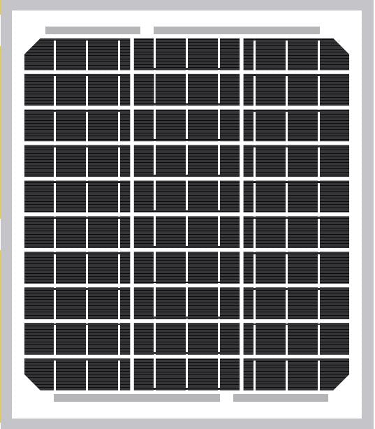 SLD Tech Solar Panel 5W 12V - ST-5P-12