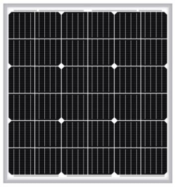 SLD Tech Solar Panel 50W 24V - ST-50P-24