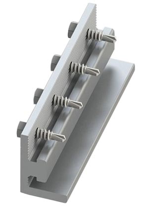 Unirac Solarmount Pro Series Bonding Splice Bar Mill Finish - 303019M 4 PACK