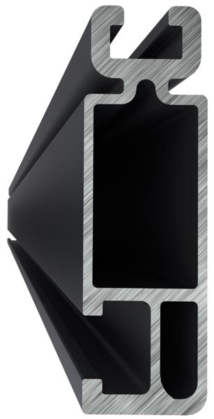 Unirac Solarmount Standard Rail 246 Inch Black Finish - 310246D