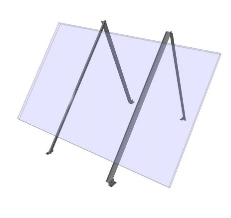 General Specialties S-Rail Universal Roof, Wall and Ground Mount 1 Panel Size C